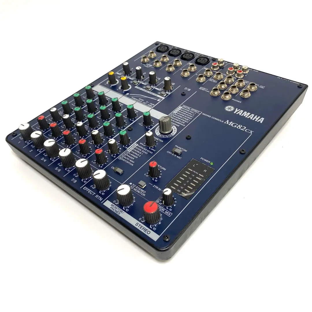 YAMAHA MG82Cx　アナログミキサー　デジタルエフェクター内蔵 Yamaha MG82CX Professional Audio Mixing Console Analog Mixer