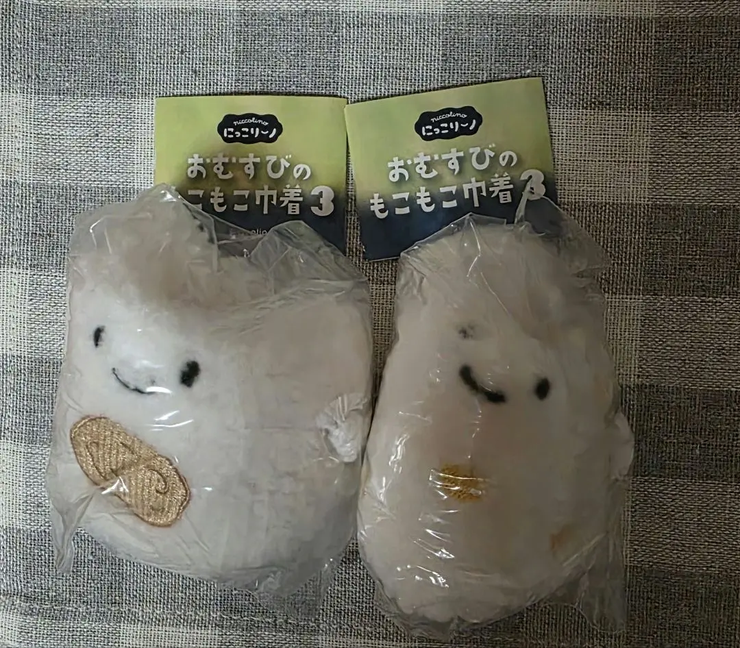 Thumbnail of Niccorino Onigiri Moko Moko Drawstring Bag 3