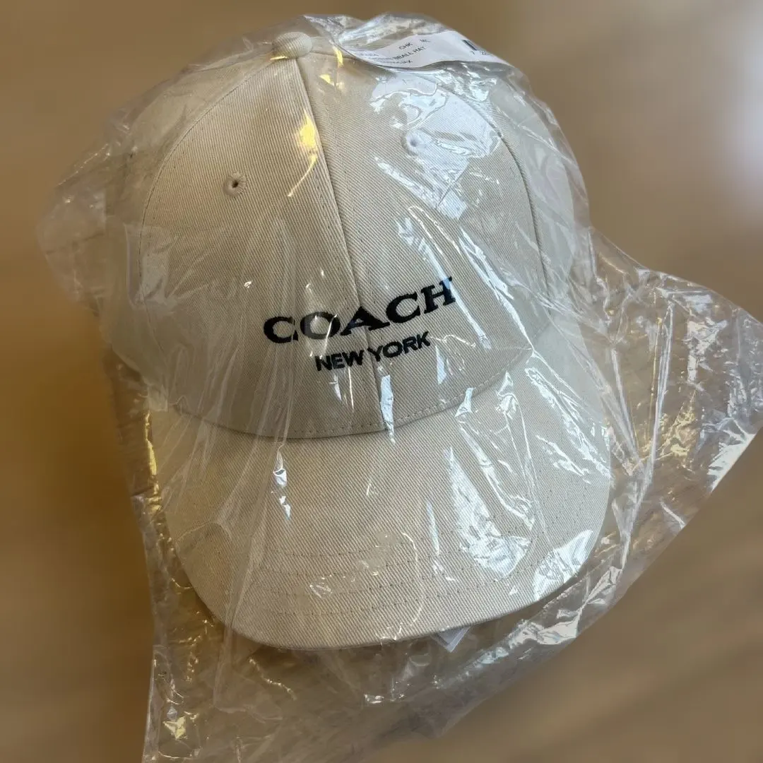 Thumbnail of New COACH Cap Ivory Coach Hat