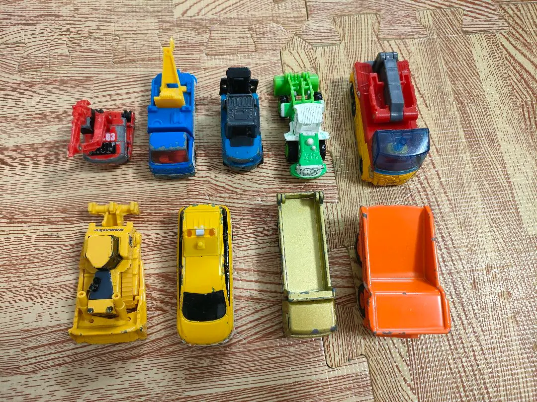 Thumbnail of Diecast Cars - Set of 9 - Construction Vehicles / Work Trucks