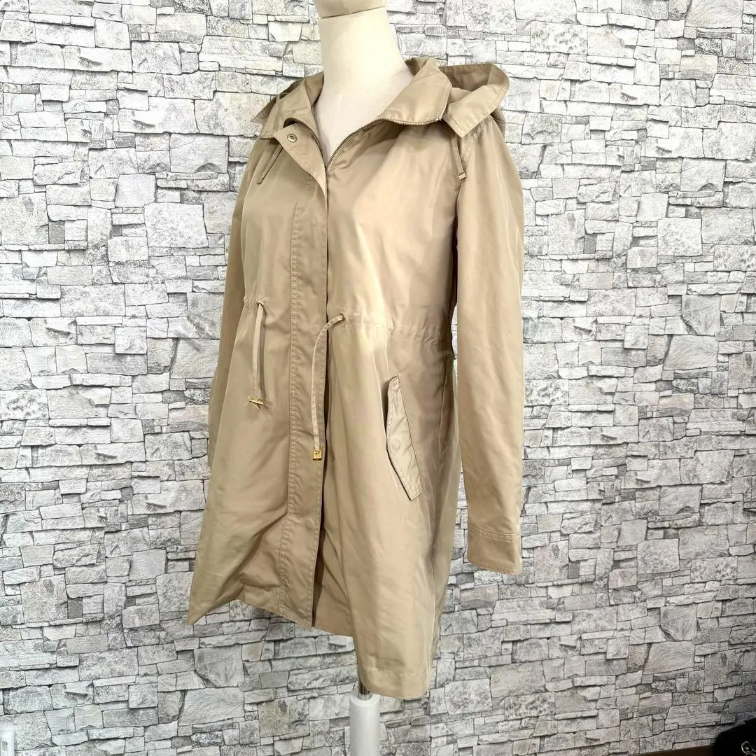 ANAYI アナイ　モッズブルゾン　ジャケット　コート　カーキ　S相当　防寒 ツイル モッズコート |ANAYI OFFICIAL ONLINE STORE | アナイ