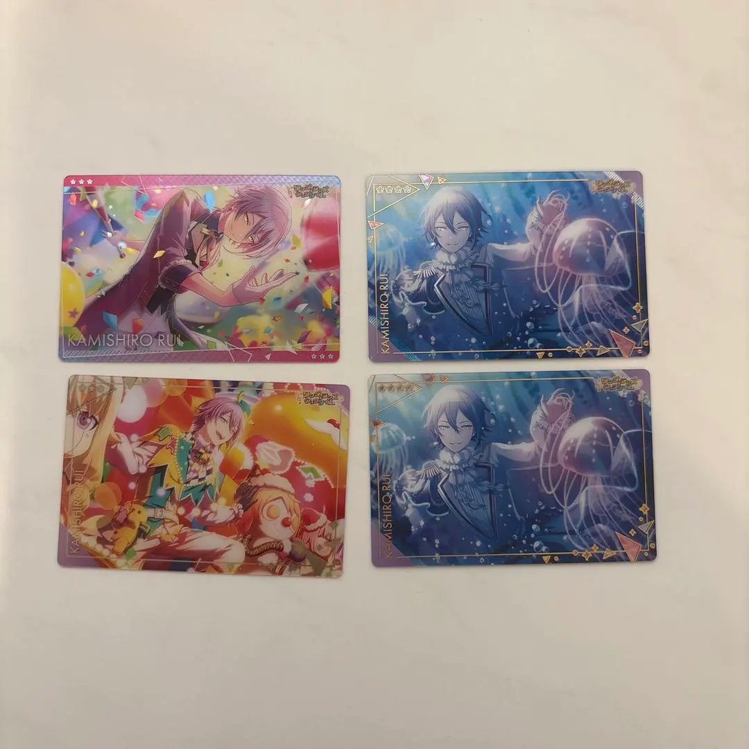 Thumbnail of Set of 4 Rui Kamishiro Wafer Cards - Project Sekai