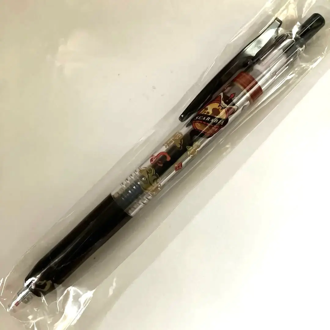 Thumbnail of Q New, Unused Twisted Wonderland Scarabia Zebra Sarasa Clip Black Ink 0.5mm
