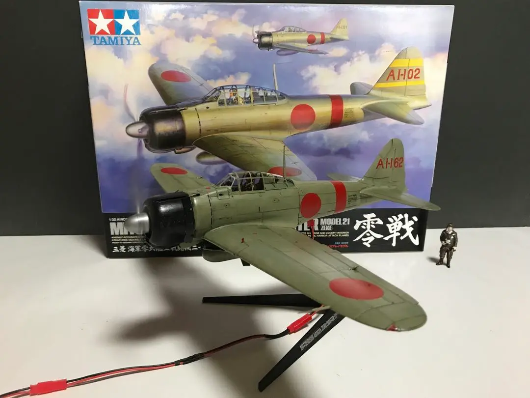 海賊プラモデル屋】TAMIYA 1/48 零戦21型、永遠の0、宮部久蔵乗