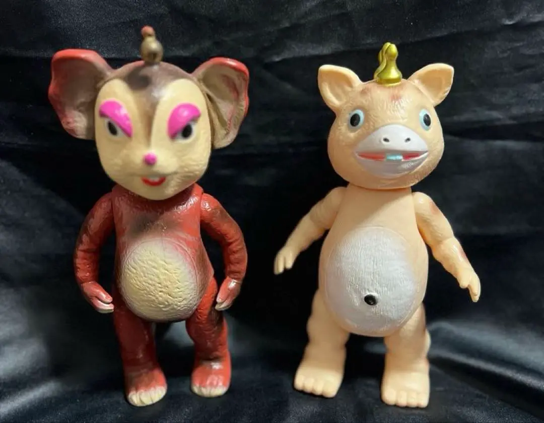 チャメゴン　イヌクマ　ブースカ　ソフビ Amazon.co.jp: ブースカ チャメゴン ソフビ イヌクマ