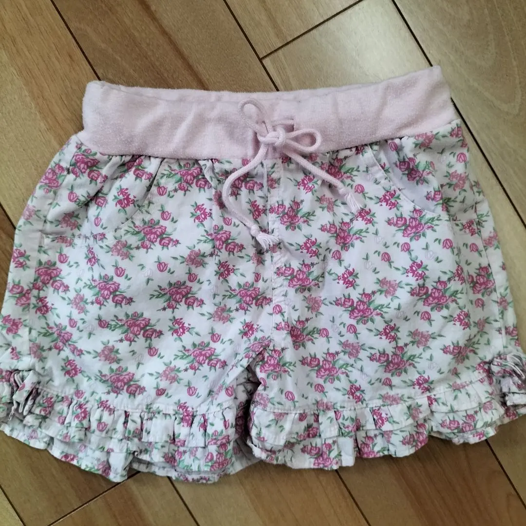 Thumbnail of Floral Print Ruffle Shorts 130