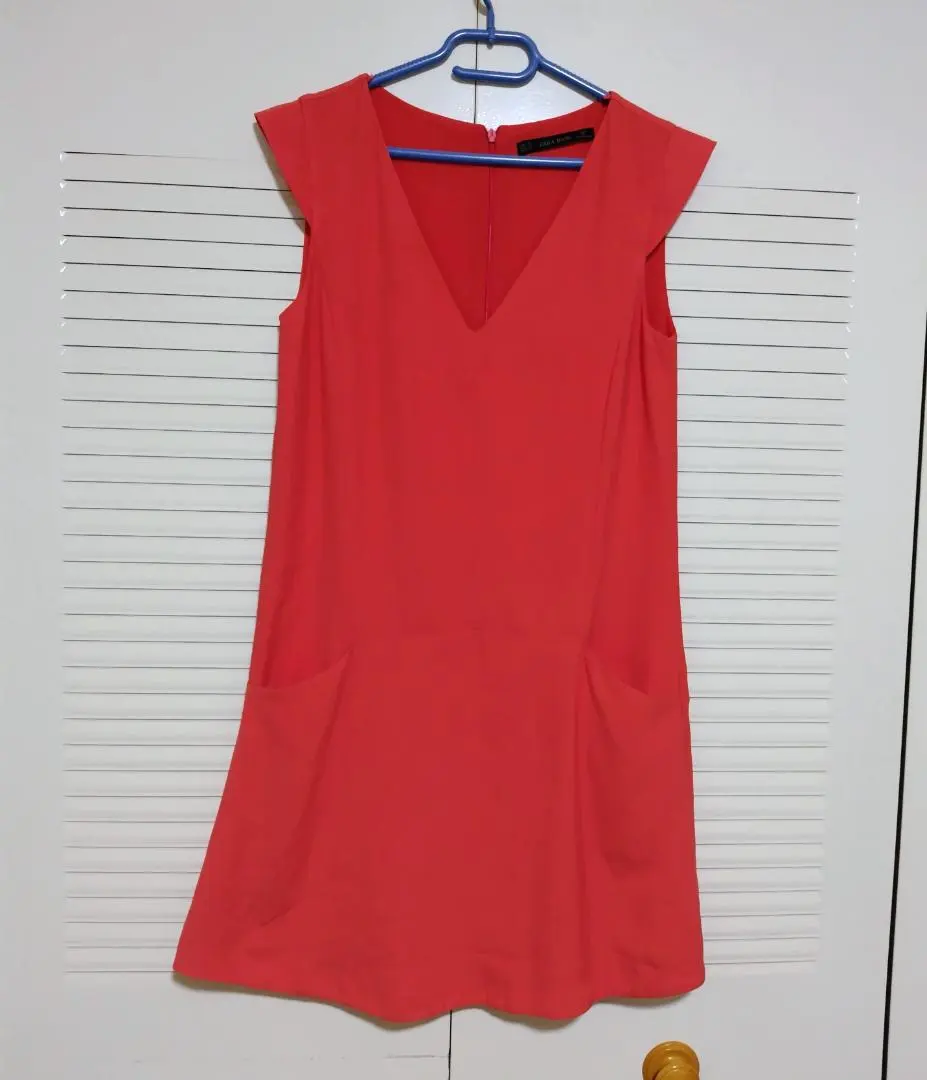 Thumbnail of ZARA BASIC Orange ZARA Dress XS F32