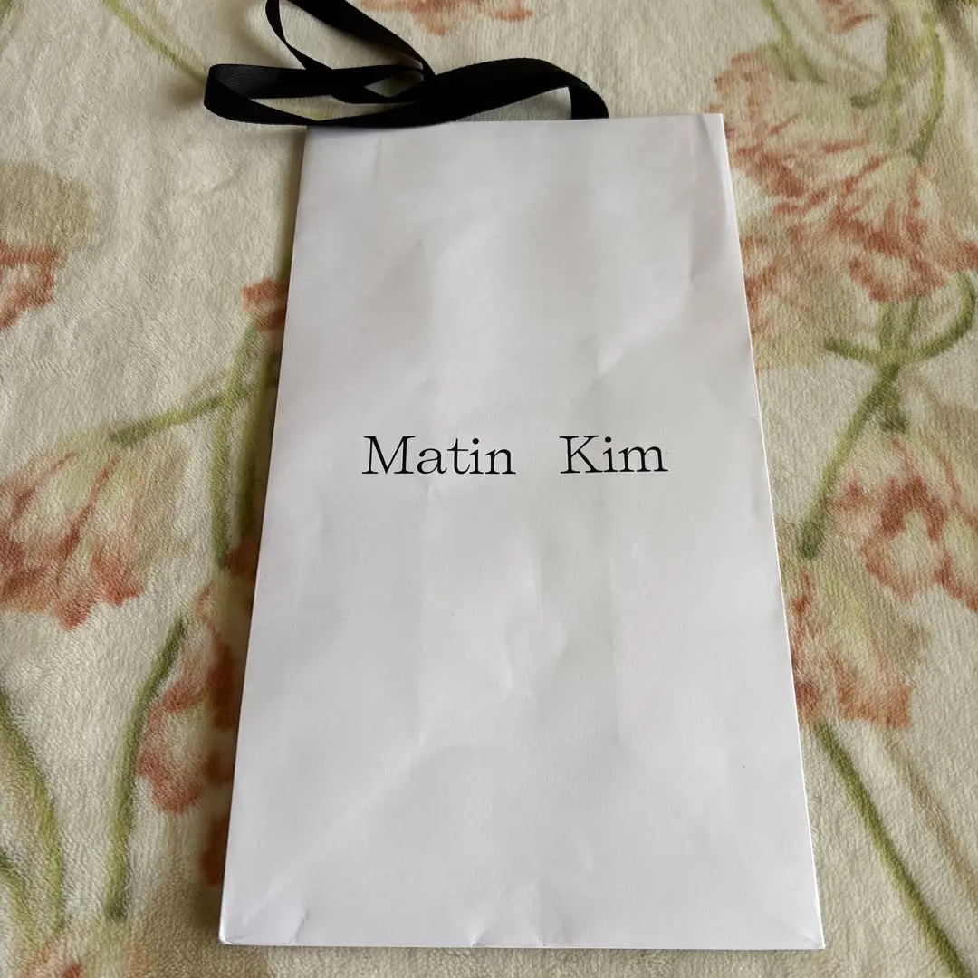 Matin Kim 購物袋 白色 的縮圖