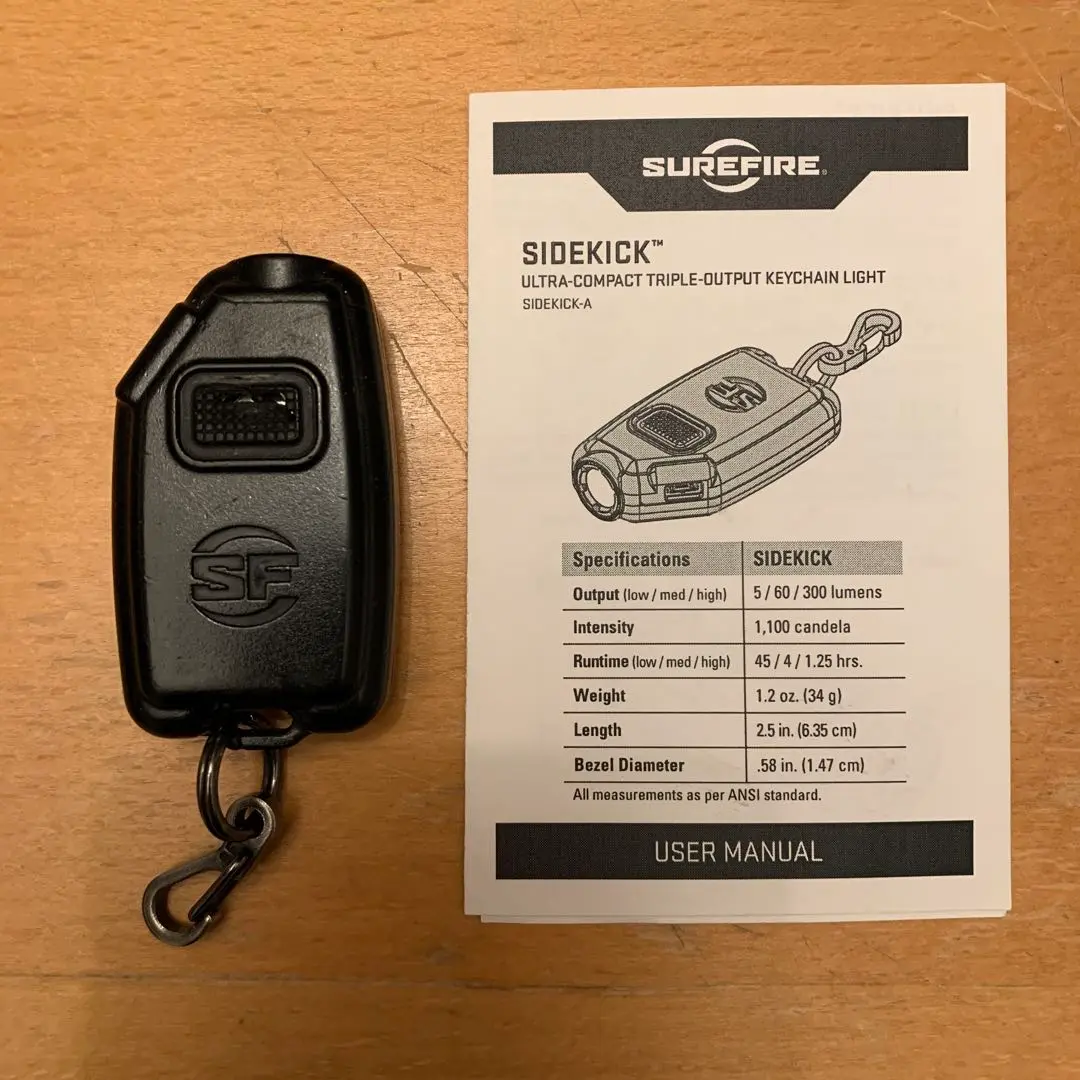 Amazon | 【国内正規品】 SUREFIRE LEDライト 明るさ300ルーメン
