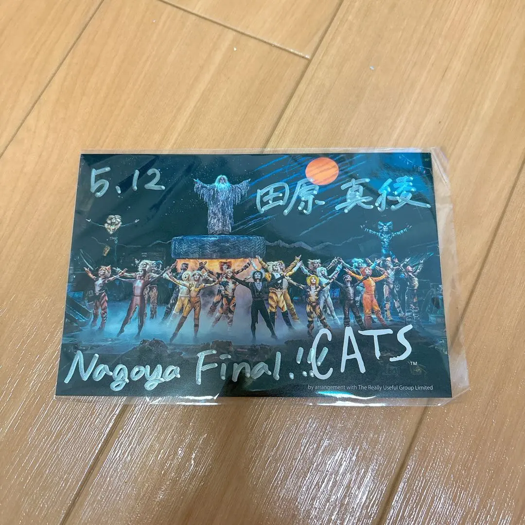 劇団四季 キャッツ名古屋公演 サイン入りカード グリザベラ ウィキッド チャーム m36278898509_1.jpg?1753782062