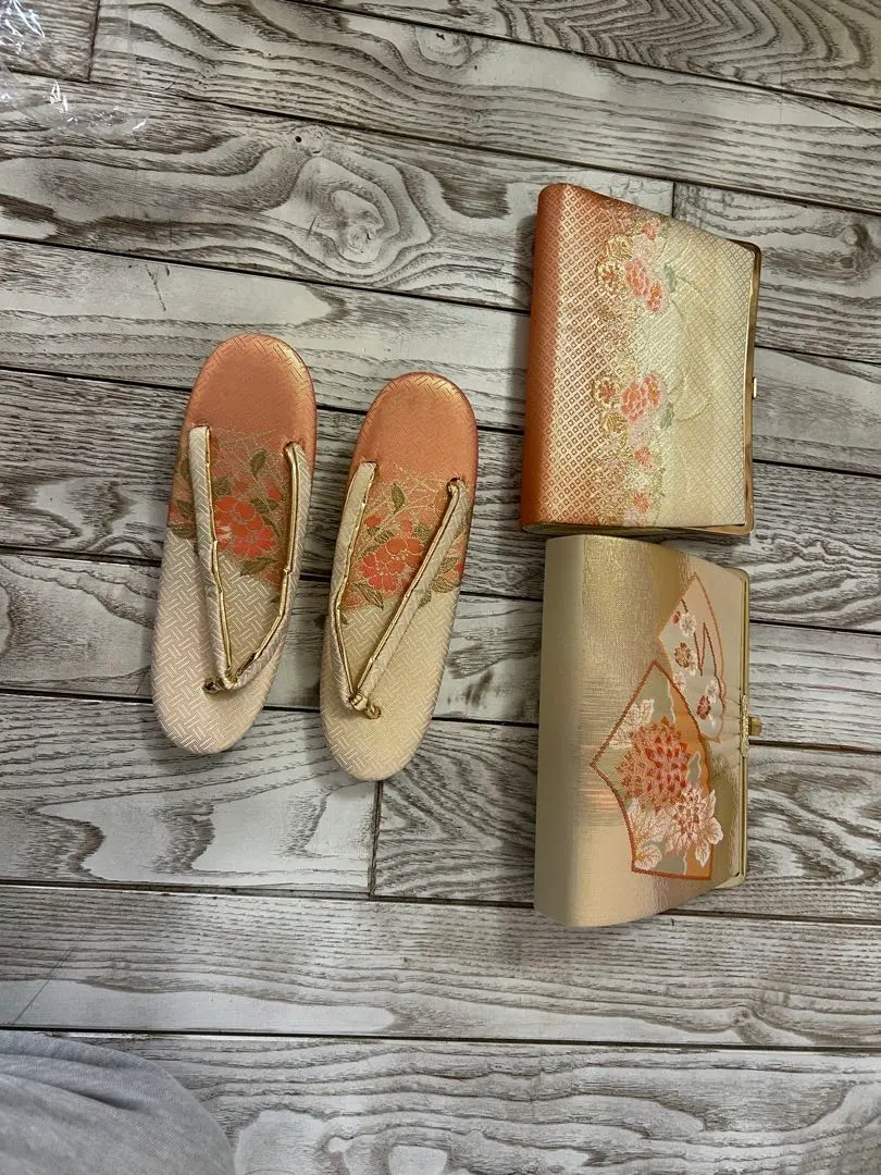 Thumbnail of Discounted Japanese Footwear (Zori) and Bag Set - Free Shipping