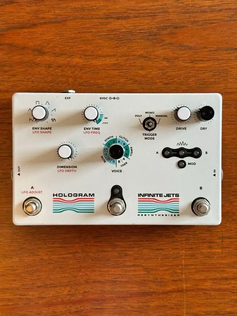 HOLOGRAM Infinite Jets エフェクタ Infinite Jets | Multi-Voice Synth & Glitch Pedal