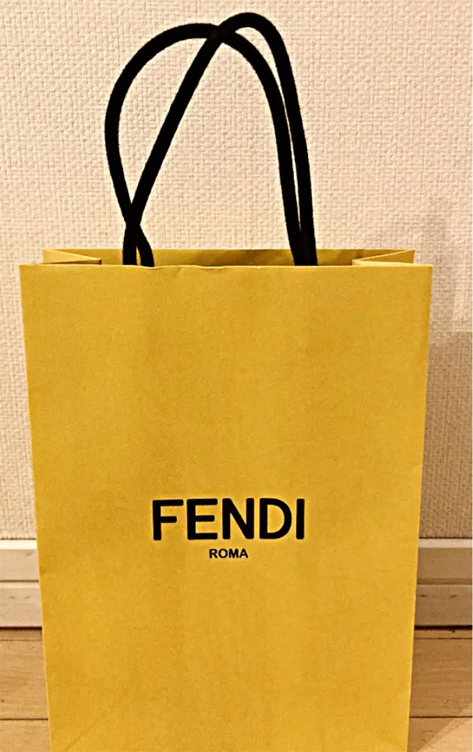希少】Fendi ロゴプリント エコバッグ 中型