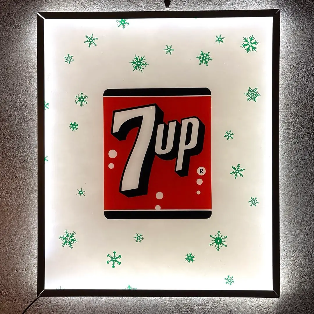 専用ページ　7up Uncola サイン　看板 1970's ヴィンテージ 7up サイン/看板 - アンティーク
