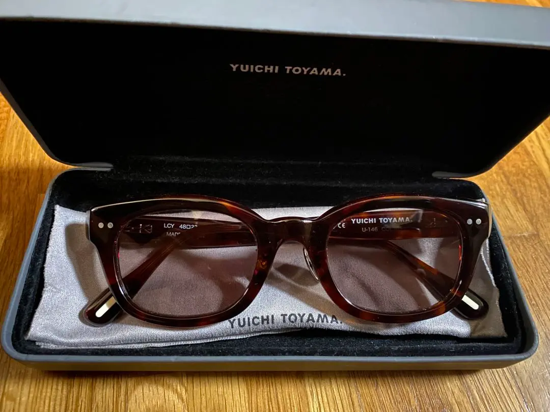 YUICHI TOYAMA U-146-05 サングラス 未使用 YUICHI TOYAMA／ユウイチトヤマ 