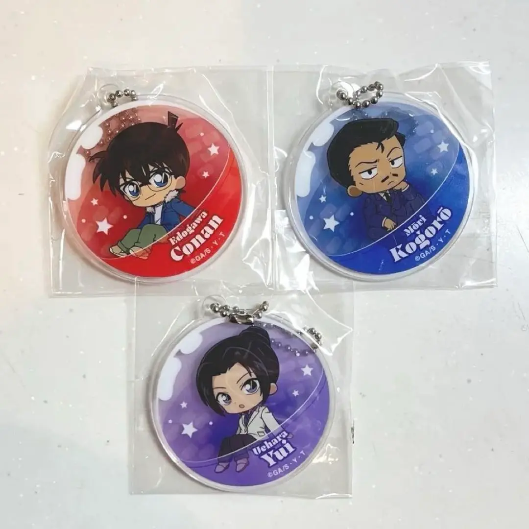 【新品】名偵探柯南 滾動收藏！膠囊壓克力鑰匙圈 3件套 的縮圖