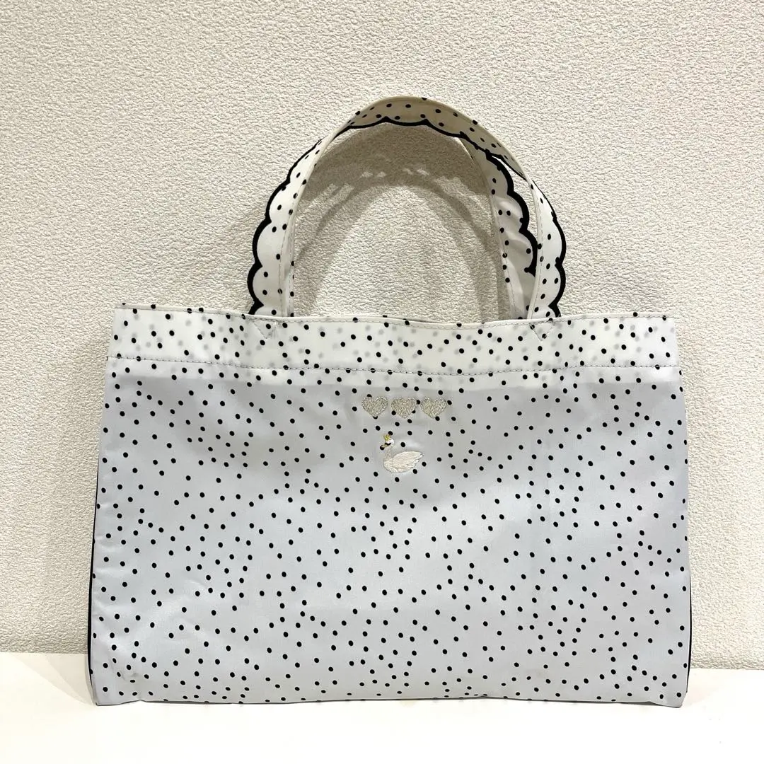 完売❢交渉可❣elu エル　フルールトート　Dot Green ドットグリーン Fleur tote（medium） Dot Green | elu