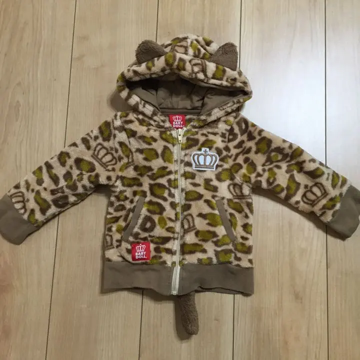 BABYDOLL☆嬰兒娃娃☆連帽外套☆外套☆毛絨☆帶耳朵☆帶尾巴 的縮圖