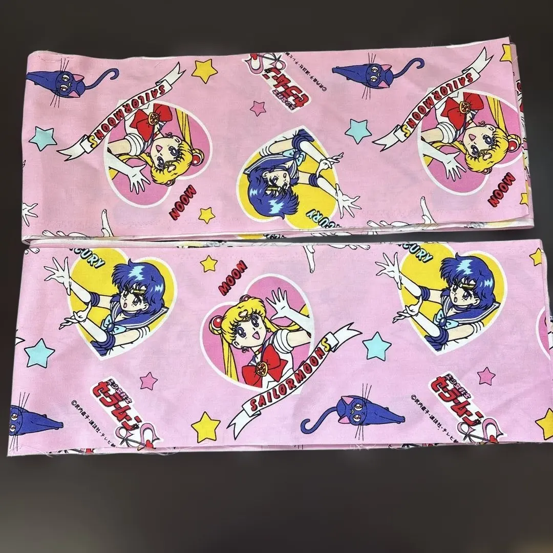 Thumbnail of S409 Sailor Moon Fabric Scrap, Approximately 17cm x 382cm, 2 pieces