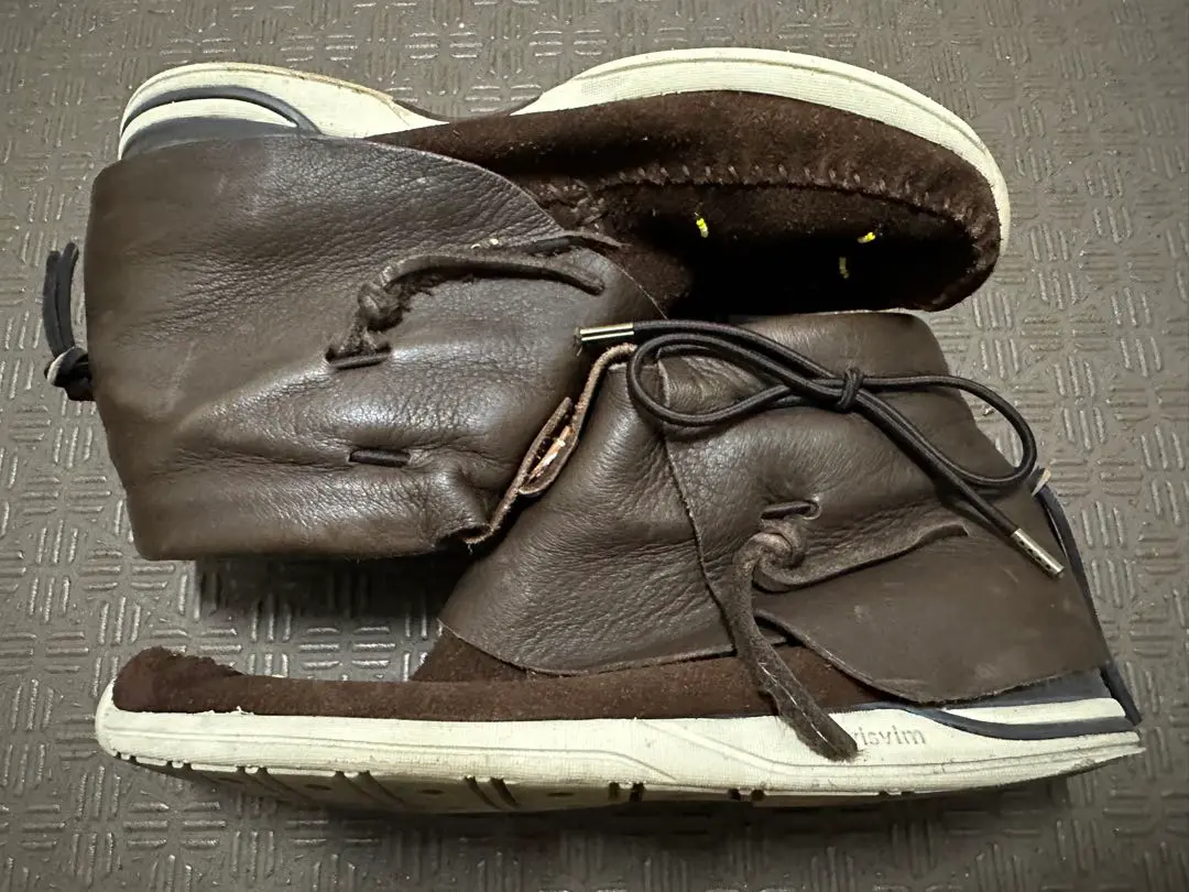 visvim ビズビムアンダーカバーフリンジショートブーツコヨーテ