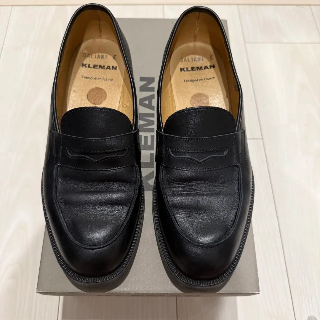 KLEMAN ブラックローファー KLEMAN ローファー KLEMAN/クレマン PADROR WOMEN パドレ