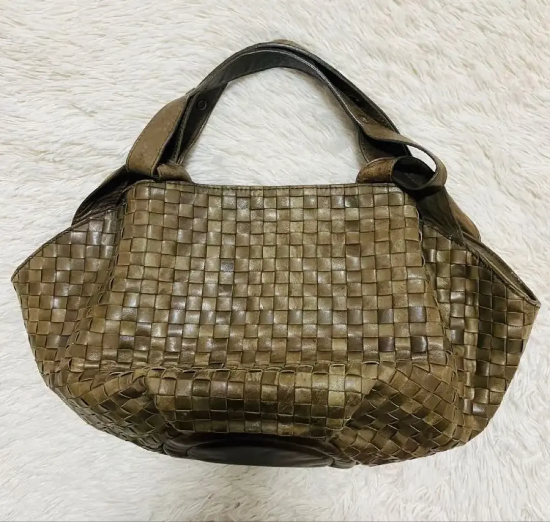 Thumbnail of B stuff, Made in Japan, Horsehide Handbag, Mesh Braided