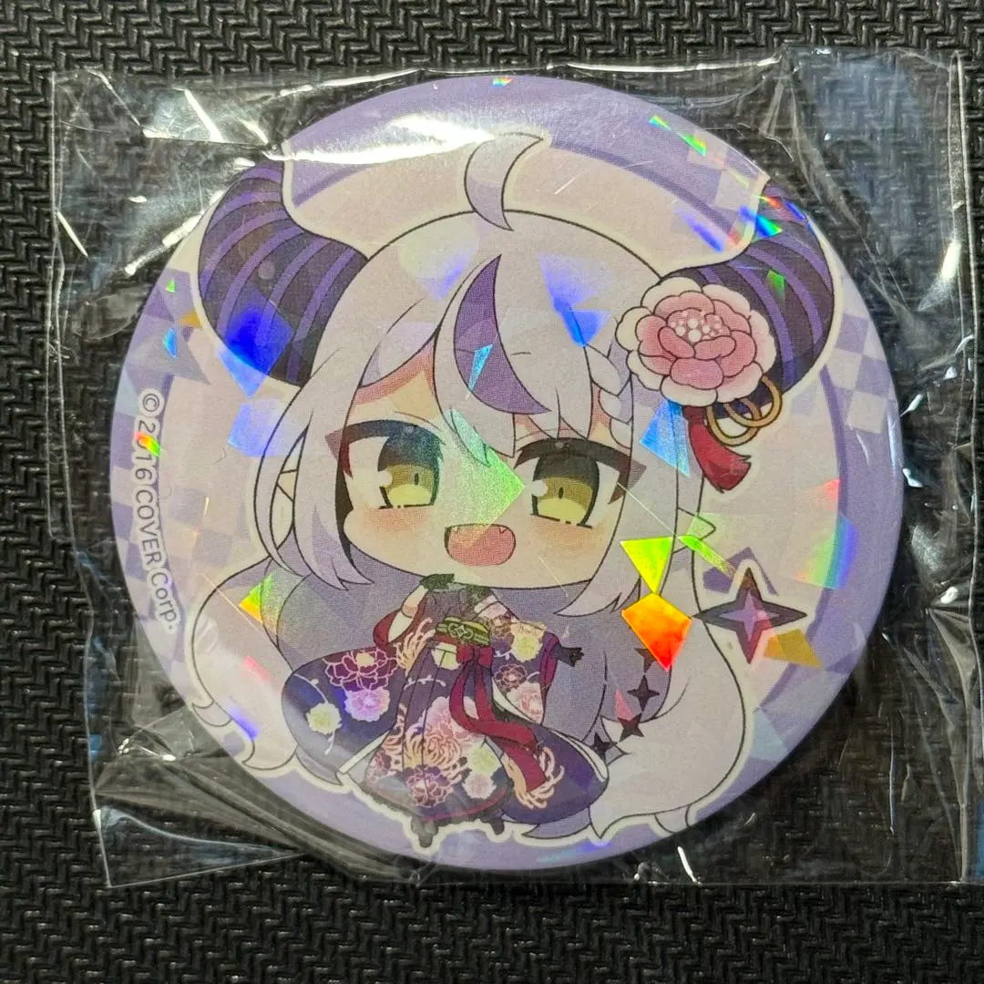 Thumbnail of Limited Edition Laplus Darkness Can Badge for Completing the Local Stamp Rally