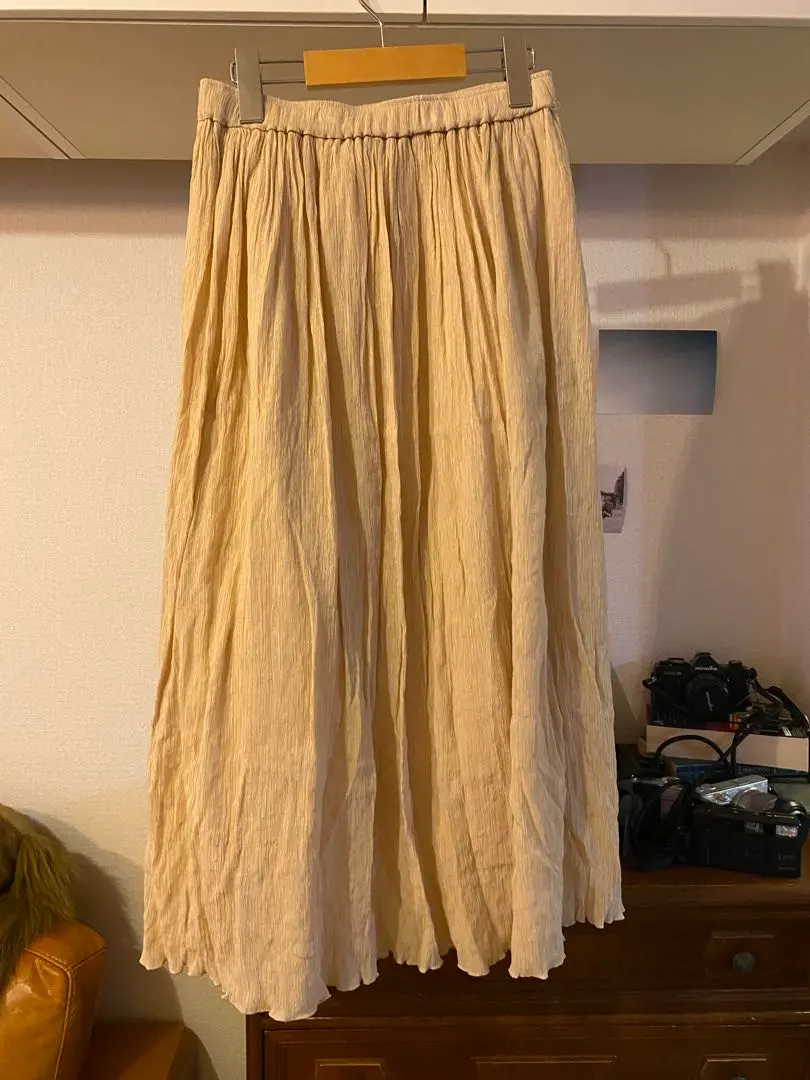 Thumbnail of Price reduced: nitca long skirt in cream ivory