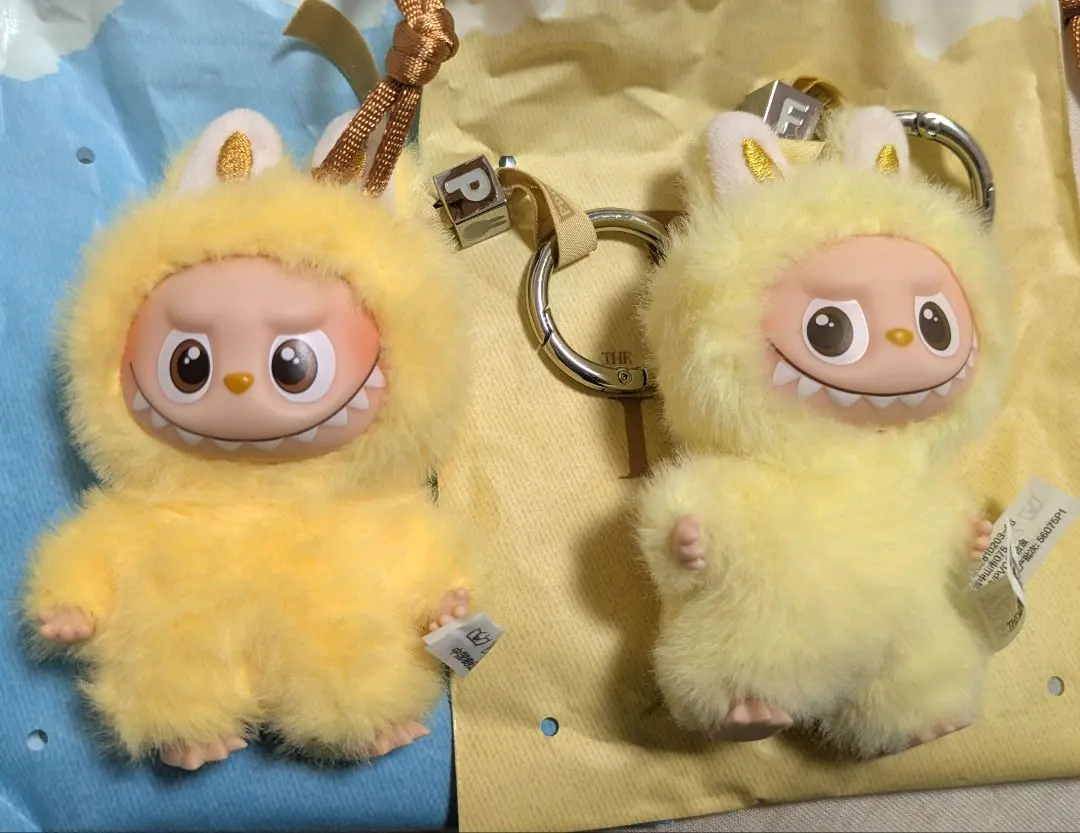 Thumbnail of POP MART Mini Labubu Initial Alphabet Plush Keychain FP