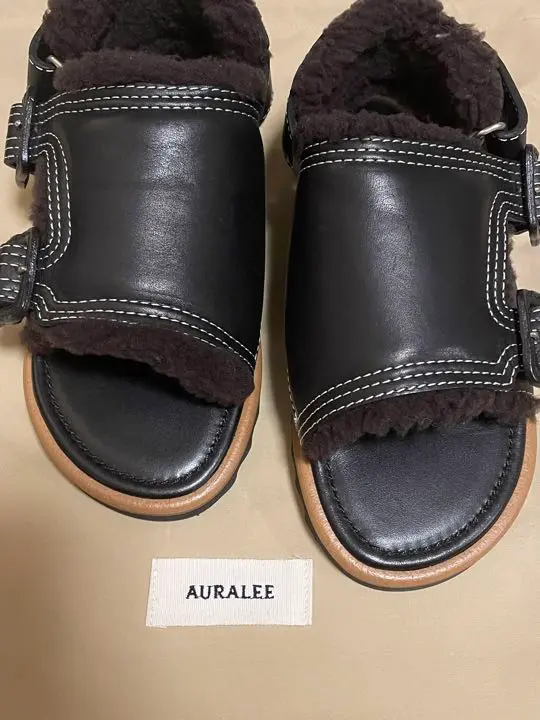 【AURALEE/オーラリー】ムートンサンダル DRESSTERIOR（ドレステリア）の「◇AURALEE×FOOT THE COACHER