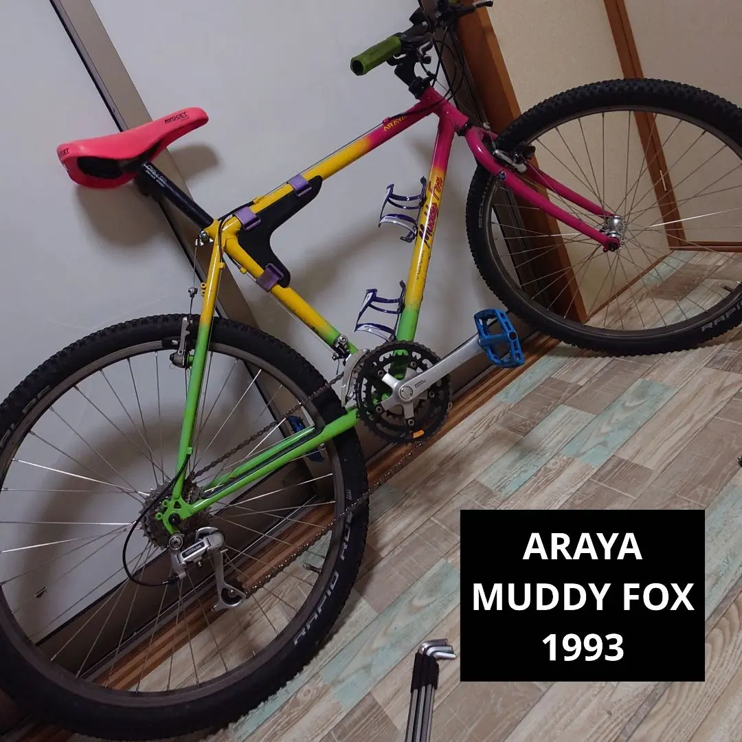 ARAYA, almost a year used Muddy fox