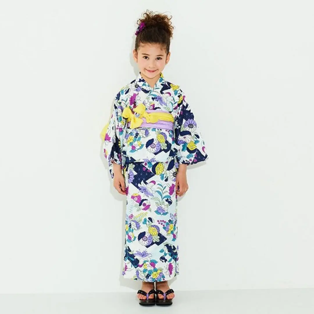 新品未使用タグ付き　アナスイミニ　浴衣　ネコ 美品】アナスイミニ 浴衣 100 人気のねこ柄 - メルカリ