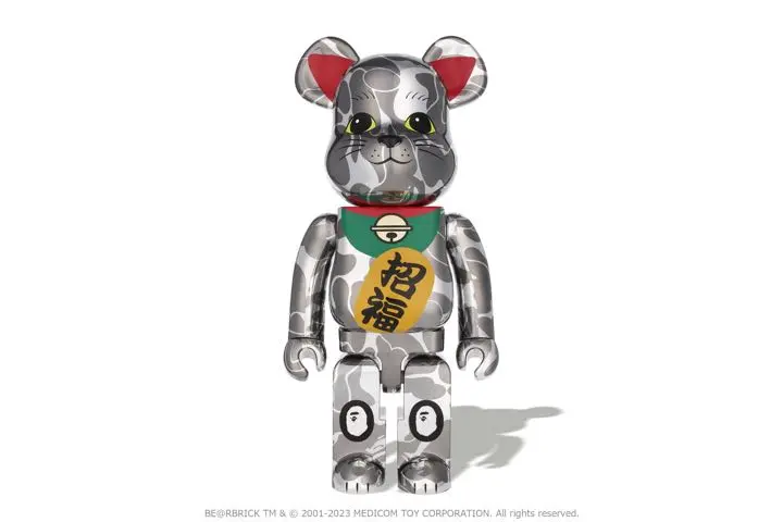 2025年最新】BE@RBRICK 招き猫 銀メッキ 1000の人気アイテム