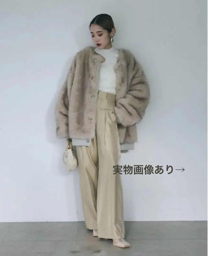 シャギーファージャケット