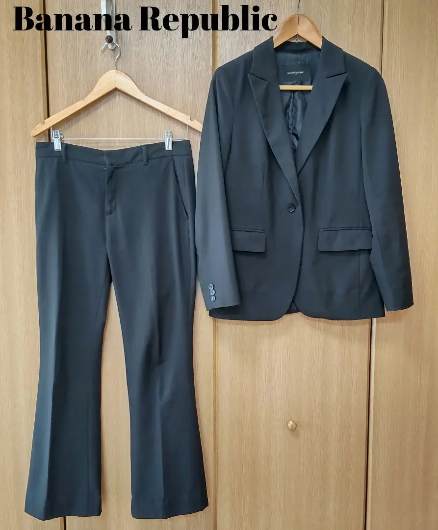 新品未使用 バナナリパブリック クロップド パンツスーツ 0 グレンチェック Banana Republic - バナナリパブリック パンツ サイズ0の通販 by