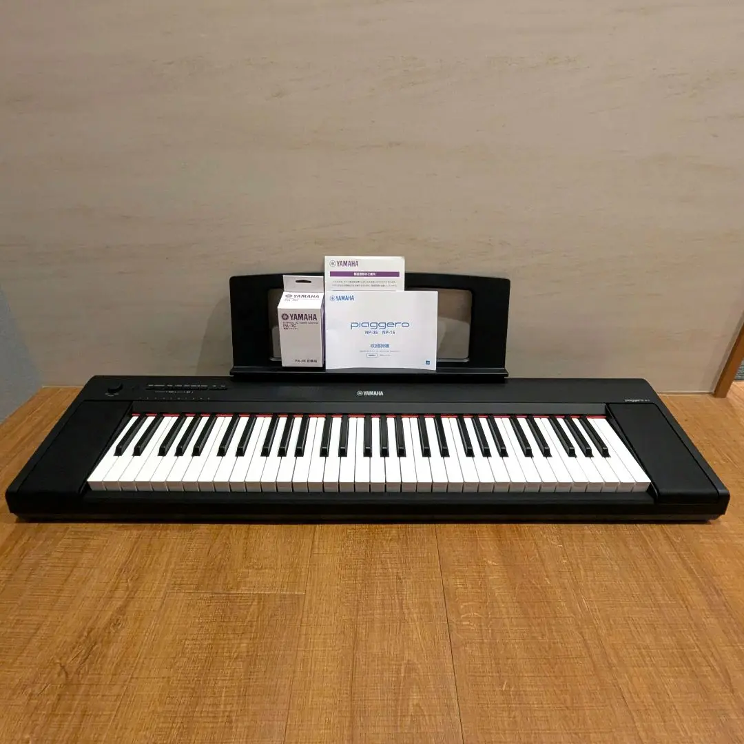 【値下げ中!!】【極美品】YAMAHA　電子ピアノ　ピアジェーロ　NP-15WH ヤマハ | NP-15 - Piaggero（ピアジェーロ） - 概要