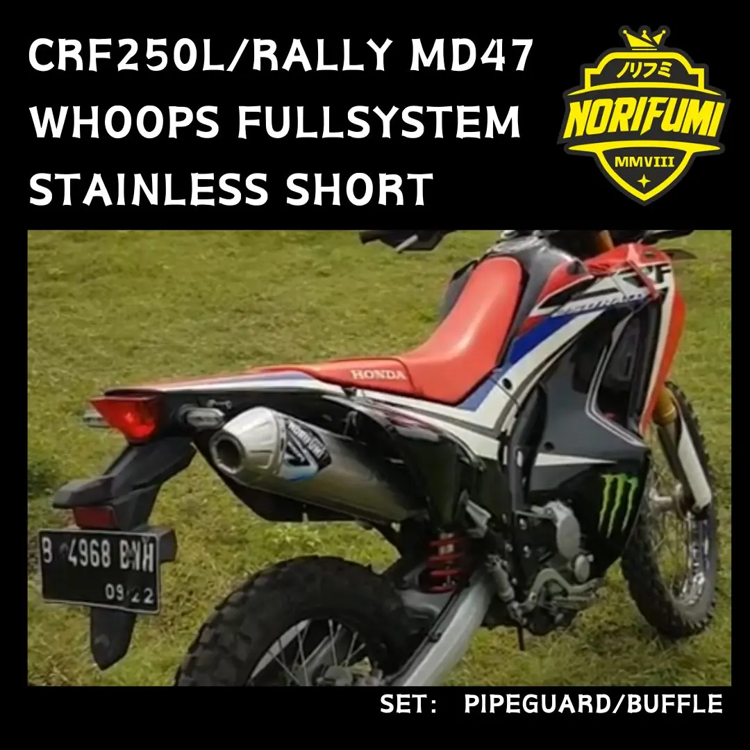 CRF250L MD47 モリワキマフラー　傷あり CRF250L MD47 モリワキマフラー傷あり