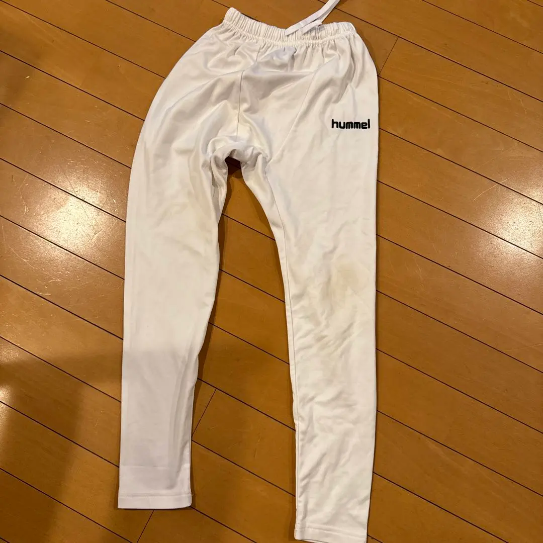 Thumbnail of Hummel white inner tights, 140cm, fleece-lined