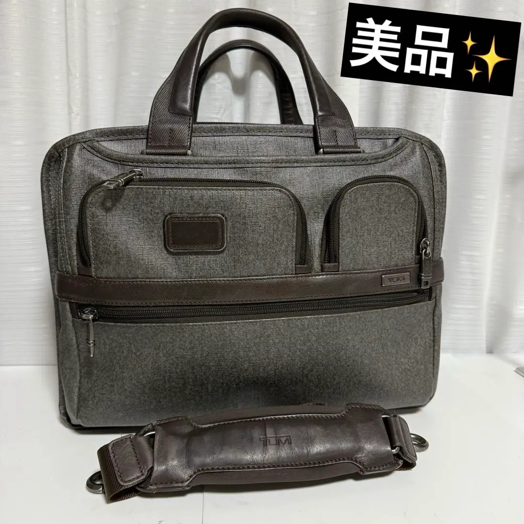 ⭐️美品⭐️ トゥミ　ビジネスバッグ PVC　グレー　2way　26141EG2 2025年最新】26141eg2の人気アイテム - メルカリ