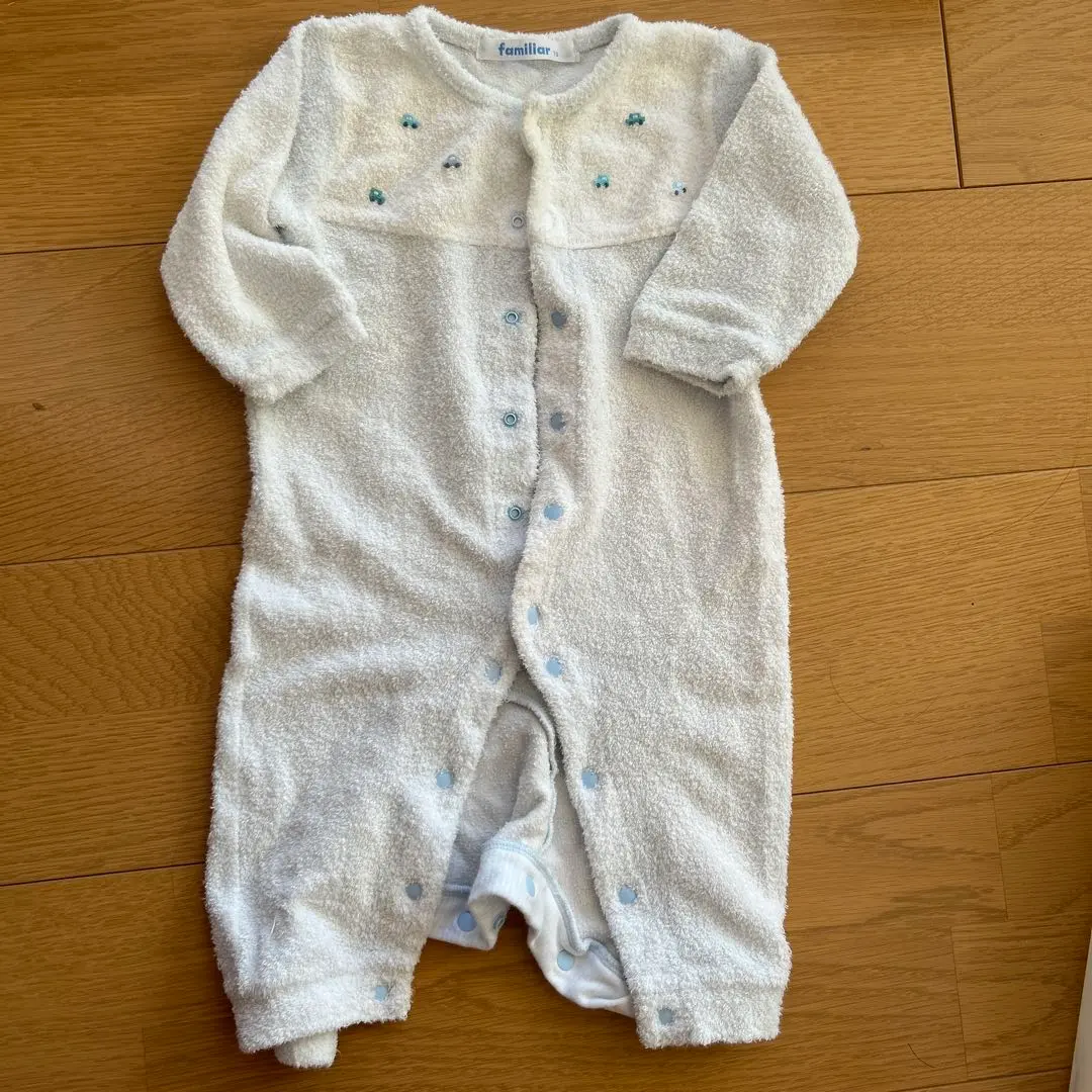 Thumbnail of Familiar 70 Rompers White Car Embroidery