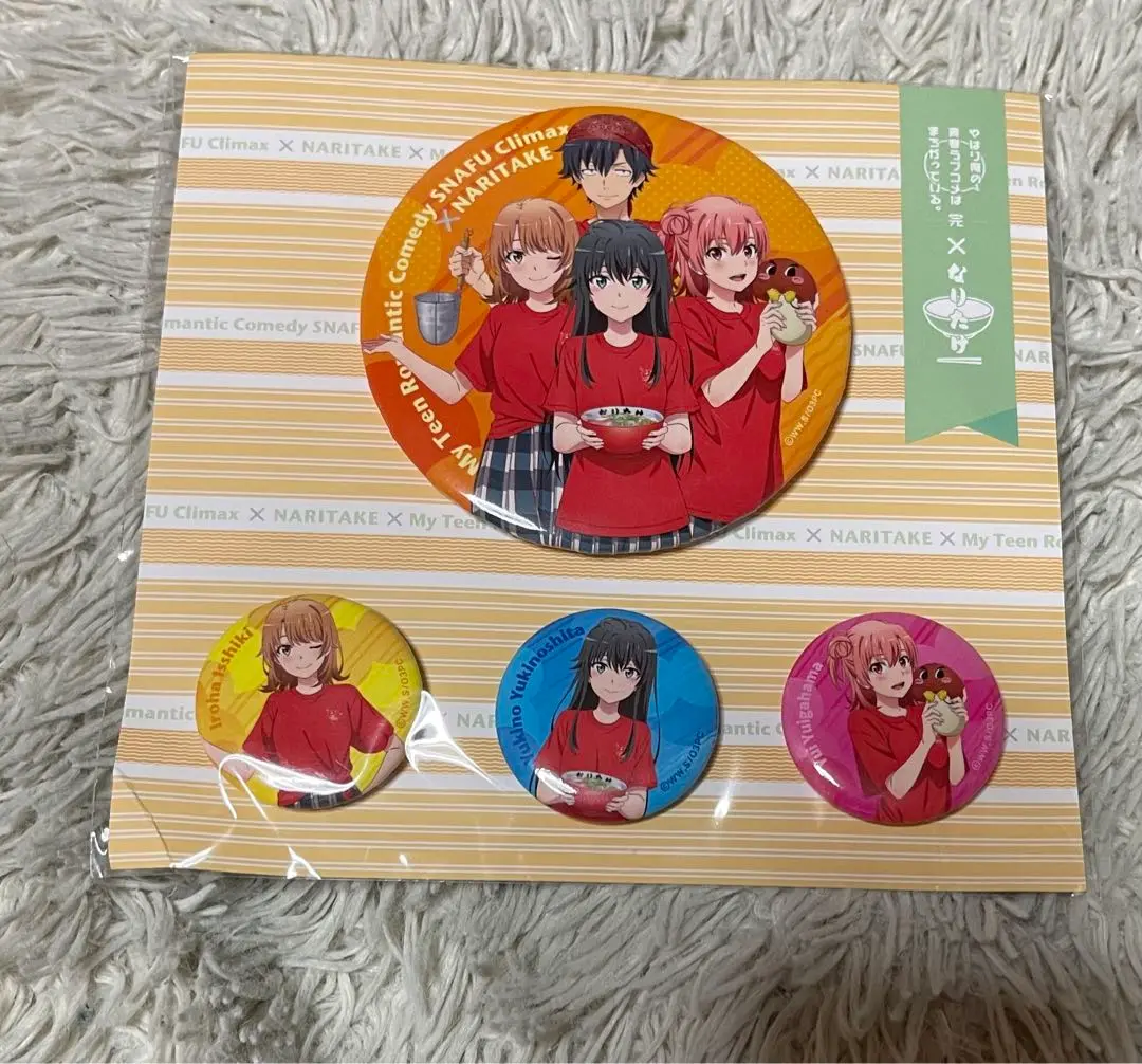 俺ガイル × なりたけ 缶バッジセット 株式会社カナリア on X: 