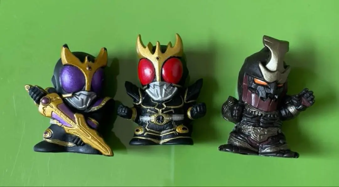Thumbnail of Great deal!! Kamen Rider Kuuga Finger Puppet Set of 3