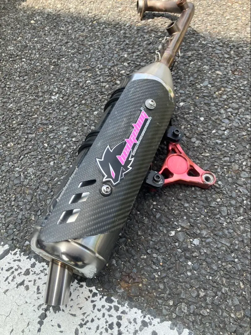 隣の隣人 希少　シグナスX2型台湾用　京都Style製　マフラー 隣の隣人様専用 希少 シグナスX2型台湾用 京都Style製 マフラー