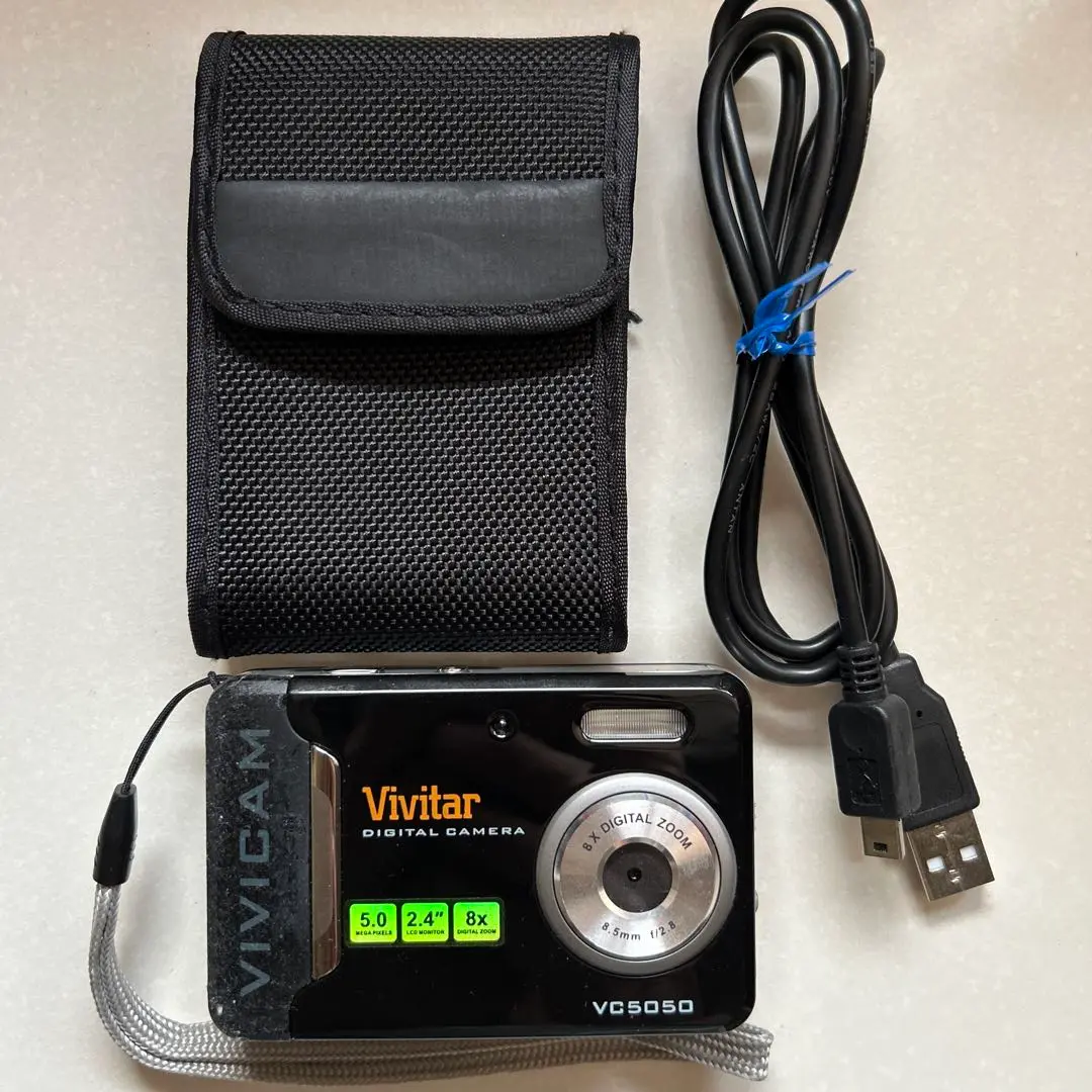 Vivitar Vivicam デジタルトイカメラ ブラック 生産終了品 Vivitar Vivicam デジタルトイカメラ ブラック 生産終了品