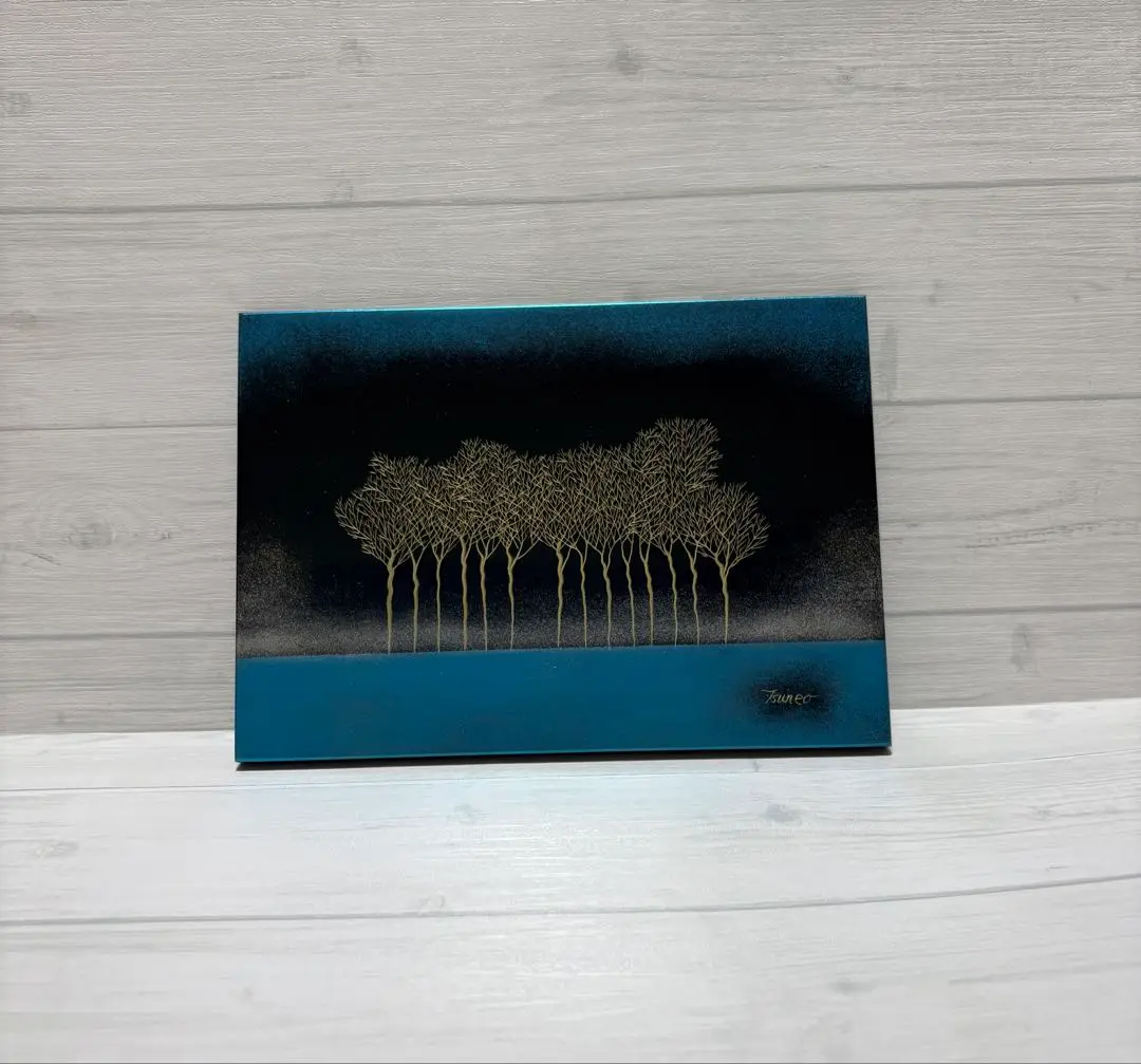 越前漆絵　沈金蒔絵　額装「赤富士」清水恒夫　雄峰作 越前漆絵 沈金蒔絵 額装「赤富士」清水恒夫 雄峰作