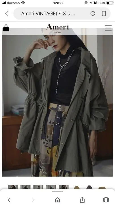 【ほぼ未使用】 AMERI VINTAGE 2WAYフーディ ミリタリー コート 2025年最新】Ameri VINTAGE モッズコートの人気アイテム - メルカリ