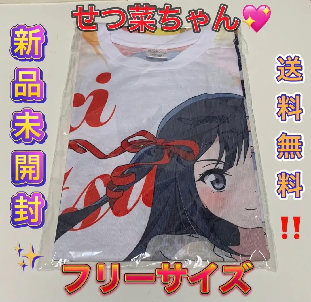 衣類　優木せつ菜(夏服) フルグラフィックTシャツ スカーレット 男性用Lサイズ 「ラブライブ!虹ヶ咲学園スクールアイドル同好会」 ラブライブ！虹ヶ咲学園スクールアイドル同好会 フル