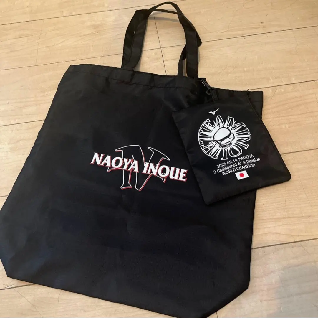 Thumbnail of Naoya Inoue, Murodjon Akhmadaliev, Nylon Tote Bag