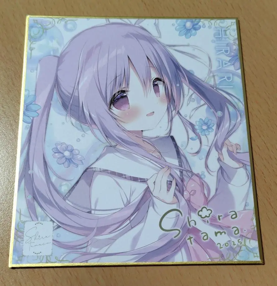 Thumbnail of Shiratama Hirari C106 Mini Shikishi (Illustration Board)