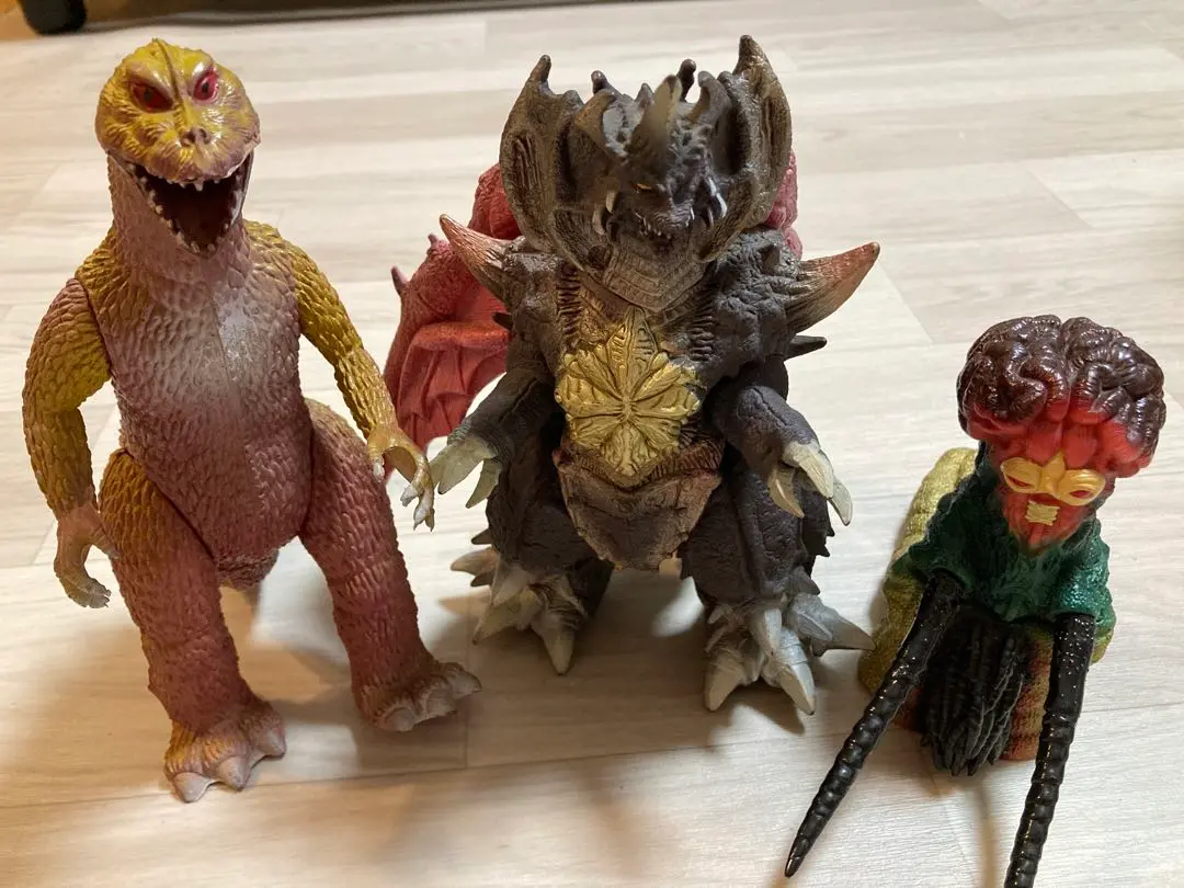 ゴジラ　怪獣　ソフビ　まとめ売り　デストロイヤ　オルガ キングギドラ ゴジラ 怪獣 ソフビ まとめ売り デストロイヤ オルガ